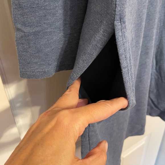 J. Jill Pure Jill Blue Shift Dress - Size XL - Picture 8 of 11